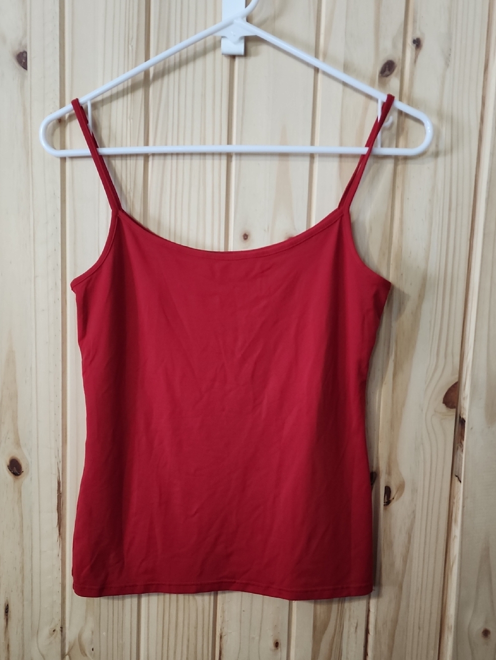 Women’s Red Spaghetti-Strap Camisole